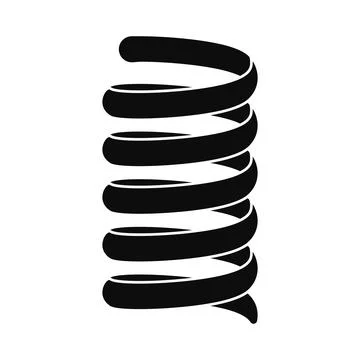 Coil Spring Vector Stock Illustration