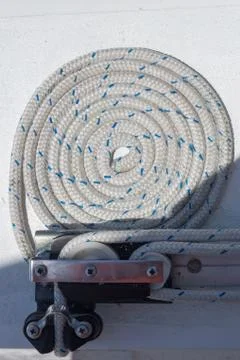 Coiled rope Stock Photos