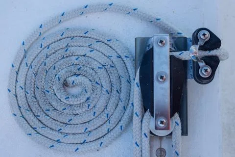 Coiled rope Stock Photos