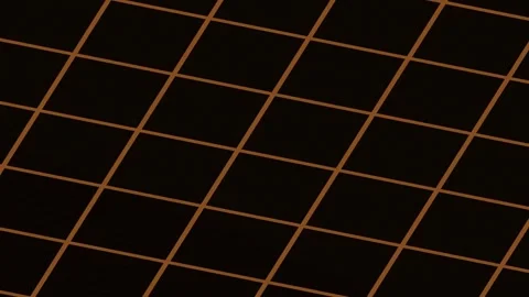 Coiled Spiral Light Amid Grid Background in Low Key Abstract Scene Vídeo Stock 330120111