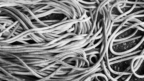 Coils of rope Stock Photos