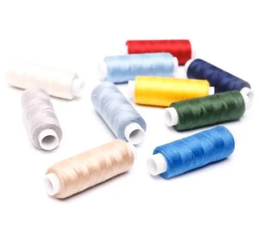 Coils with threads Stock Photos