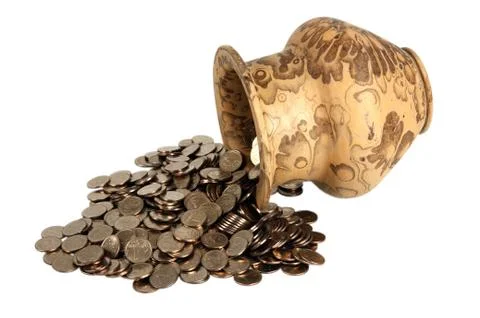 The coin is always interesting in itself. Without coins very difficultly in a Stock Photos