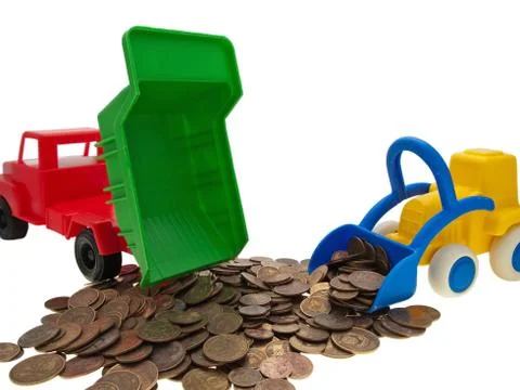 Coin car Stock Photos