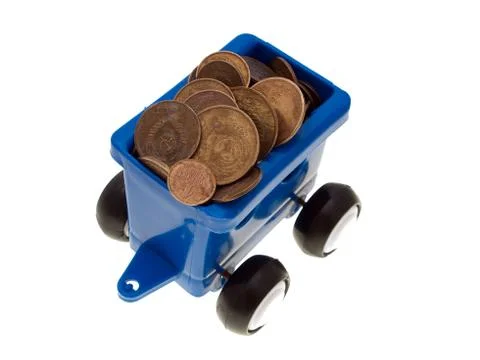 Coin car Stock Photos