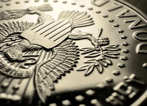 Coin close up Stock Photos