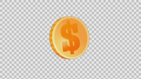 Coin dollar Stock Footage 64104961