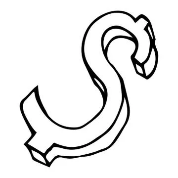 Coin with dollar symbol. Stock Illustration