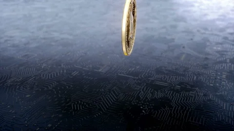 Coin of ETHEREUM cryptocurrency Vídeo Stock 91837368