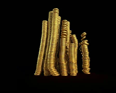 Coin fall Stock Footage 11315702