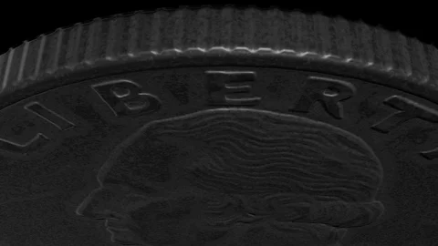 Coin Flip - Quarter Stock Footage 102178617