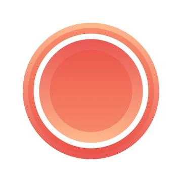 Coin gradient logo design template icon Stock Illustration