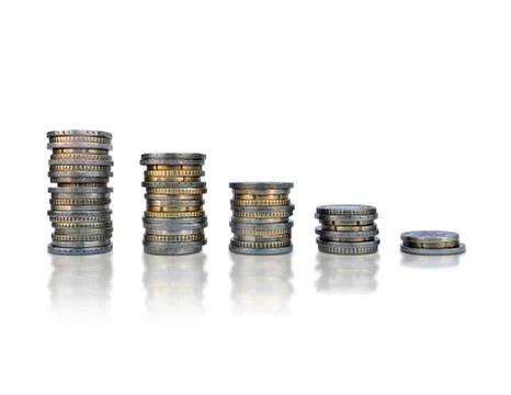 Coin graphic Stock Photos