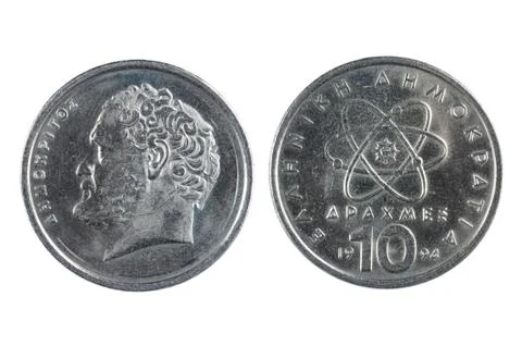 Coin Greece Stock Photos