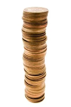 Coin growth Stock Photos