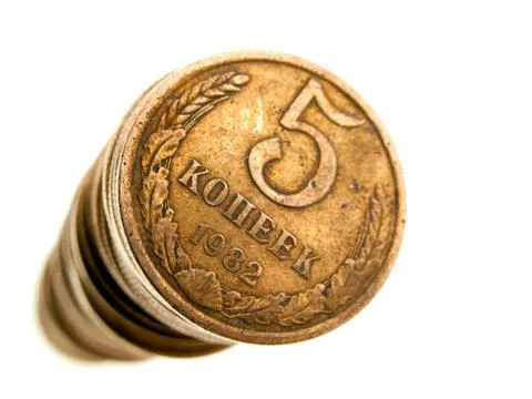 Coin growth Stock Photos