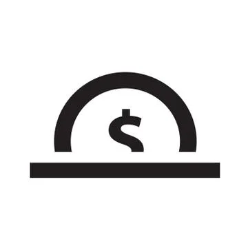 Coin icon design vector Stock Illustration