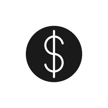 Coin icon Vector Illustration. Dollar Money Coin icon vector design concept f Stock-Illustration