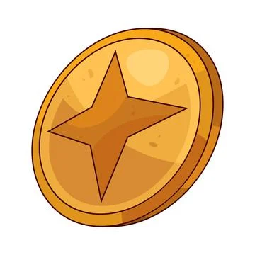Coin illustration Stock Illustration