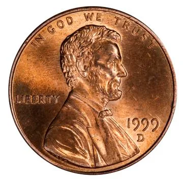 Coin, isolated Stock Photos