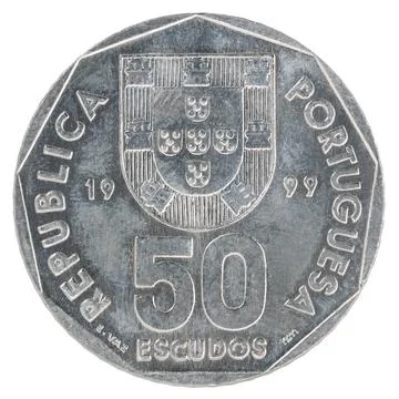 Coin Portuguese escudo Stock Photos