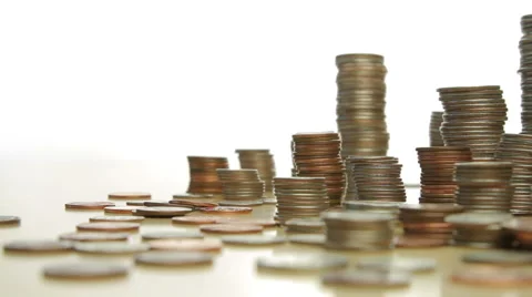 Coin Skyline Stock Footage 65427832