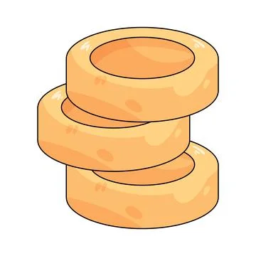 Coin stack Stock Illustration