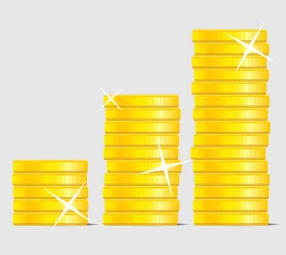 Coin stock Stock Illustration