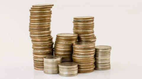 Coin stop motion Stock Footage 38198544