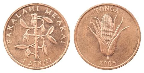 Coin Tonga Stock Photos