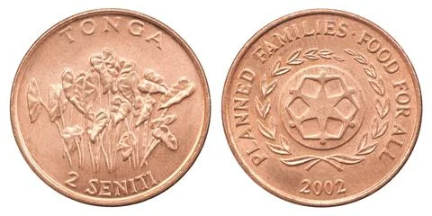 Coin Tonga Stock Photos