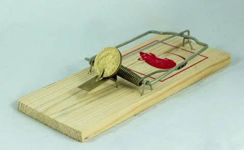 Coin trap Stock Photos