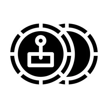 Coin Vector Icon Design Illustration 스톡 일러스트