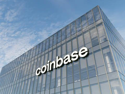 Coinbase 스톡 일러스트