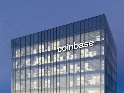Coinbase 스톡 일러스트