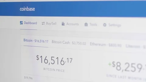 Coinbase Welcome Page Vídeo Stock 83634065
