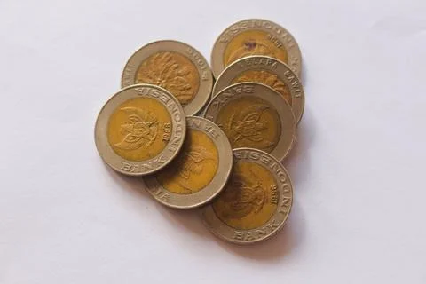 Coins 1 Foto stock