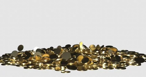 Coins Animation Stock Footage 153783536