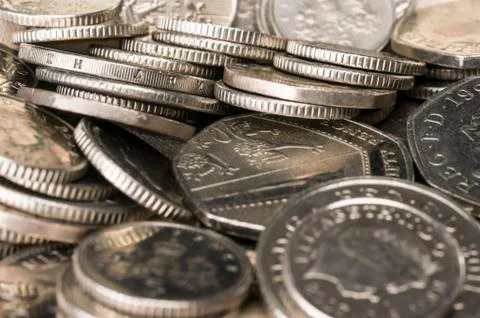 Coins Close up Stock Photos