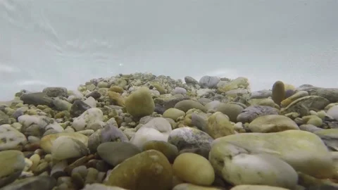 Coins fall to the bottom Stock Footage 135527343