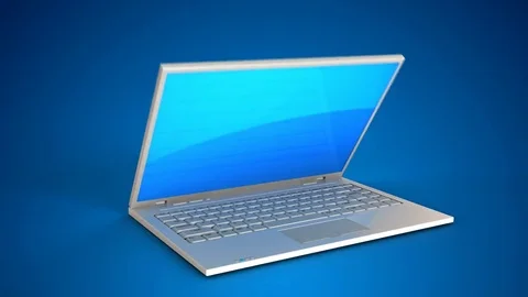 Coins falling from computer 库存影片 76824006