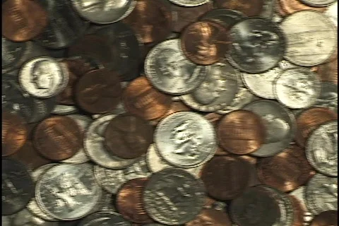 Coins Stock Footage 297177