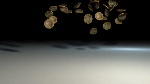 Coins Video stock 1090229