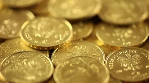 Coins 库存影片 22130156