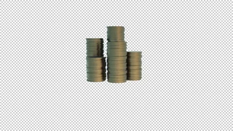 Coins Stock Footage 168700847