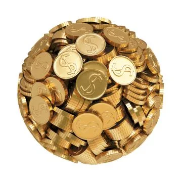 Coins 스톡 일러스트