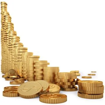 Coins Stock Illustration