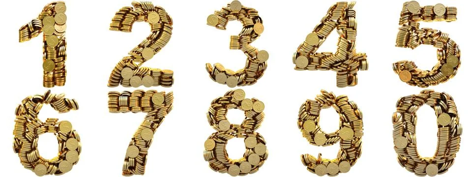 Coins Stock-Illustration