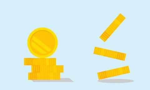 Coins Stock Illustration