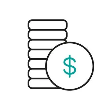 Coins Stock Illustration